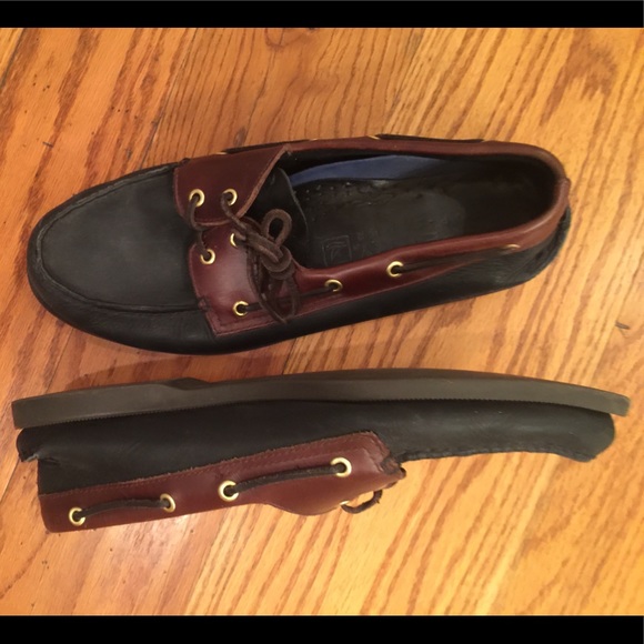 EUC Sperry Top-Sider, Black and Brown - Picture 2 of 3
